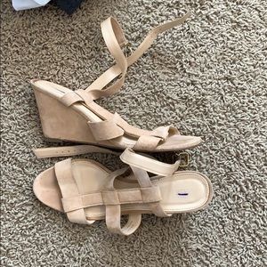 J Crew wedge sandals